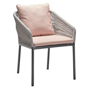 Stern Jella Stapelsessel Aluminium/Rope/Outdoorstoff