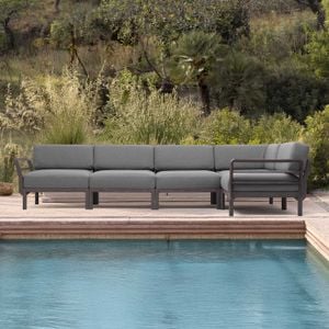 Nardi Maximo Ecklounge Kunststoff/Sunbrella