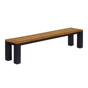 OUTLIV. Atlanta Gartenbank 190cm Aluminium/Teak Recycelt
