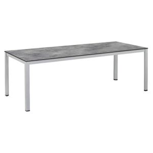 Kettler Cubic Gartentisch 220x95cm Aluminium/HPL