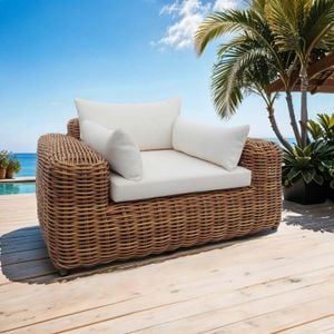 OUTLIV. Versailles Loungesessel Geflecht/Spunpolyester