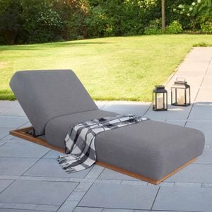 LC Garden Sunbay Gartenliege Teak/Acryl