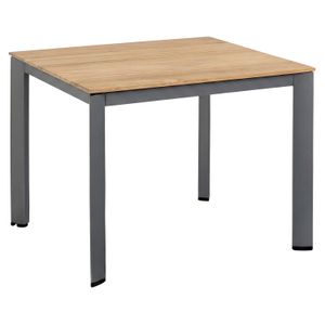 Kettler Edge Gartentisch 95x95cm Aluminium/Teak