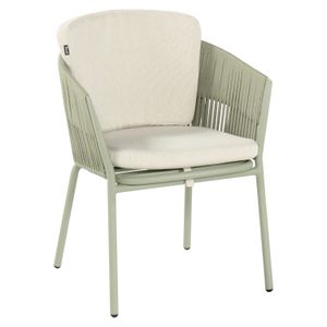 Hartman Sevilla Gartensessel Aluminium/Rope mit Sitz- und Rückenkissen