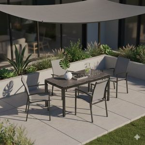 Stern Evoee Gartenmöbel-Set M (4 Plätze) mit OUTLIV. Tisch 160x90cm