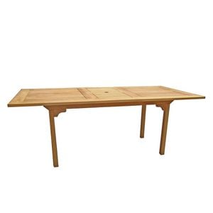 Zebra Brasilia Ausziehtisch 160/210x100cm Teak