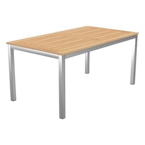 OUTLIV. Oviedo Ausziehtisch Edelstahl/Teak