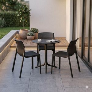 Nardi Bit Gartenmöbel-Set S (3 Plätze) Tisch Ø60,5cm