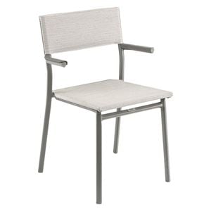 Lafuma Oron Stapelsessel Stahl/Batyline Duo