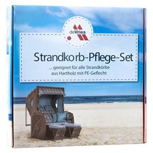 deVries XXL Antique Seaside Strandkorb Des455 Pinie/Geflecht Brown Pure