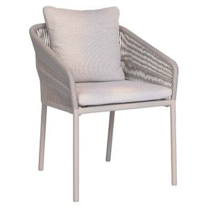 Stern Jella Stapelsessel Aluminium/Rope/Outdoorstoff