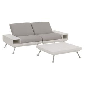 Domus Ventures Nassau Loungeset Aluminium/MarinaPlus