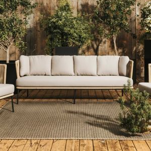 Cosmic Collection Touch Gartenloungesofa Stahl/Rope/Spun Polyester