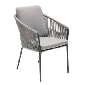 LC Garden Covo Stapelsessel Aluminium mit Sitz- und Rückenkissen