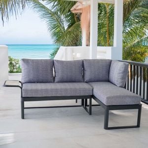 OUTLIV. Pandora Ecklounge Aluminium/Polyester