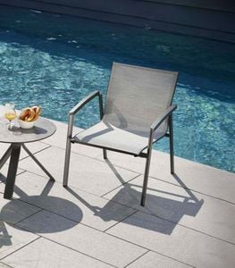 Stern New Top Loungesessel Aluminium/Textilene