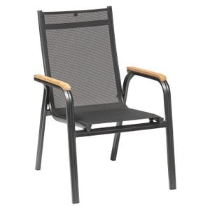 Kettler Granada Stapelsessel Aluminium/Outdoorgewebe