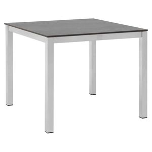 OUTLIV. Gartentisch 90x90cm Edelstahl/HPL