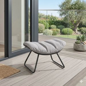 Solpuri Chill Loungehocker Aluminium/Acryl