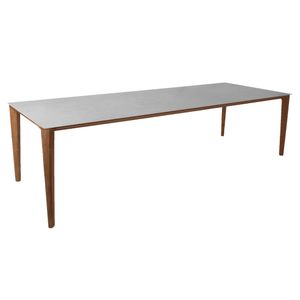 Cane-Line Aspect Gartentisch 280x100cm Teak/Keramikfliese