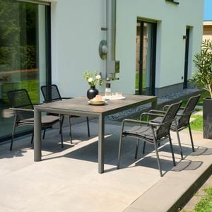 Siena Garden Repton Gartenmöbel-Set M (4 Plätze) Tisch 160x90cm