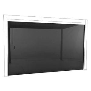 MWH Lino Seitenrollo für Gartenpergola 400x300x250cm