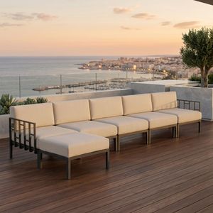 Gaber Engels Dininglounge Kunststoff/Mischgewebe
