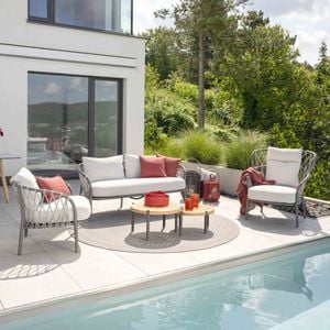 Stern Klea Loungeset Aluminium/Rope/Sunbrella