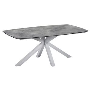 Kettler Cubic Gartentisch 180x100cm Aluminium/HPL