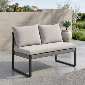Stern Tammo Diningsofa Aluminium/Rope/Outdoorstoff