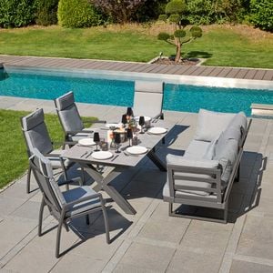 LC Garden Bondino Gartenmöbel-Set Tisch 200/260x100cm