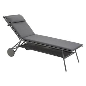 Lafuma Miami II Haut Gartenliege Stahl/BeComfort