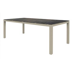 Zebra Alus Gartentisch Aluminium/HPL