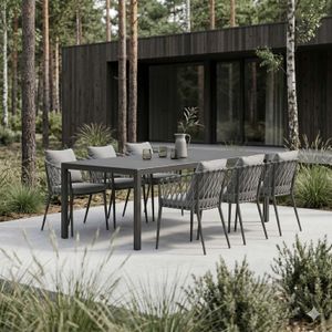 LC Garden Sunrepo Gartenmöbel-Set mit OUTLIV. Tisch