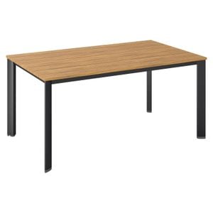 Kettler Edge Gartentisch Aluminium/Teak