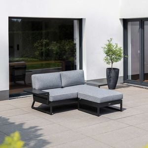 Kettler Ocean Skid Platform Gartensofa 4-tlg. Aluminium/Olefin