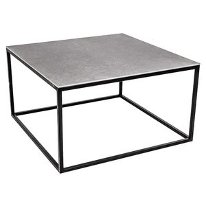 GRADEL Frame Marko 2 Loungetisch 65x65cm Eisen/Keramik