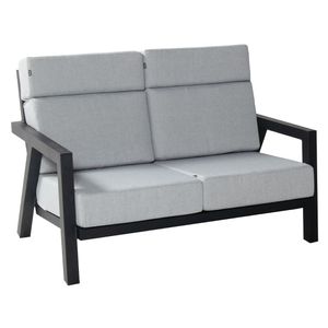 Hartman Ancona Loungebank 2-Sitzer Aluminium/Olefin