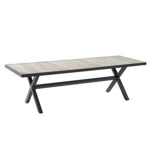 Hartman Canterbury Gartentisch Aluminium/Keramik