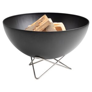 höfats BOWL Feuerschale mit Drahtfuß Stahl/Edelstahl