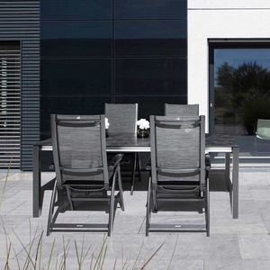 Kettler Avalon Gartenmöbelset 5-tlg. mit Ausziehtisch 210/270/330x95cm