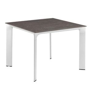 Kettler Diamond Gartentisch 95x95cm Aluminium/Glaskeramik