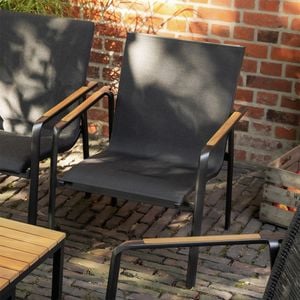 Kettler Diamond Loungesessel Aluminium/Sunbrella