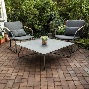 Kettler Gentle Loungeset Aluminium/Sunbrella