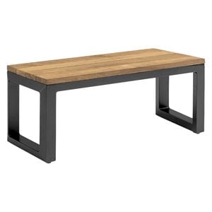 Kettler Ocean Skid Beistelltisch Aluminium/Teak