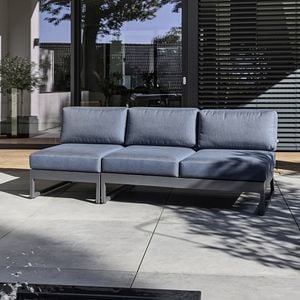 Kettler Ocean Skid Platform Gartensofa Aluminium/Agora