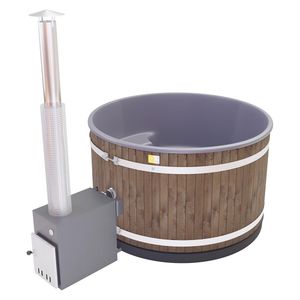 KIRAMI Original Hazy M Badefass-Set Hot Tub Ø170cm