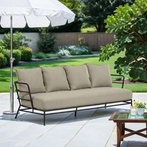 La Forma Mareluz Gartensofa Stahl/Polyester