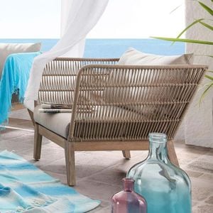 La Forma Belleny Loungesessel Eukalyptus/Rope