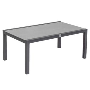 LC Garden Bondino Loungetisch 100x60cm Aluminium/Glaskeramik